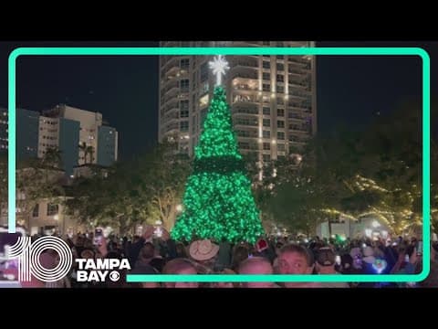 96th annual Santa Parade and Tree Lighting event takes place in downtown St. Petersburg