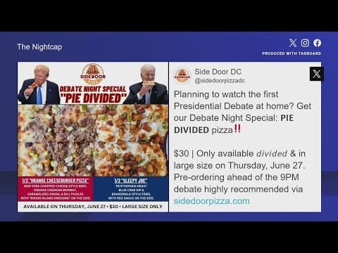 DC deals at bars and restaurants for the Presidential debate | The Night Cap