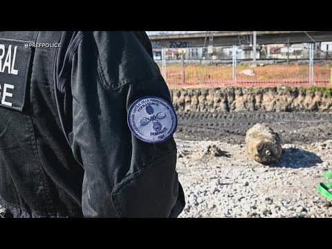 Paris train station shuts down after unexploded World War II bomb found near tracks