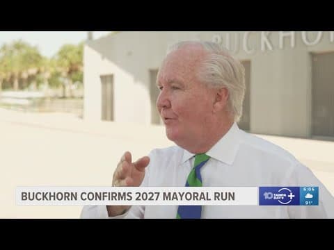 Former Tampa Mayor Bob Buckhorn confirms he's planning to run again