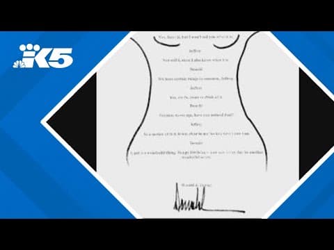 House Oversight Committee releases Epstein birthday card signed by President Trump