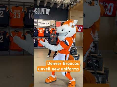 Denver Broncos unveil new jerseys and helmets: First new look in 27 years