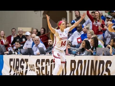 Indiana beats Fairfield to advance in NCAA women's tournament