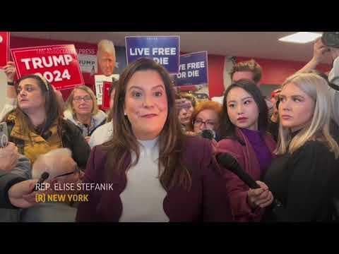 Rep. Stefanik says she'd be honored to be Trump's running mate