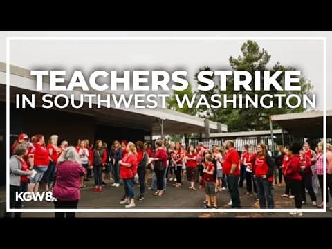 Camas teachers union and district return to bargaining table as strike postpones first day of school