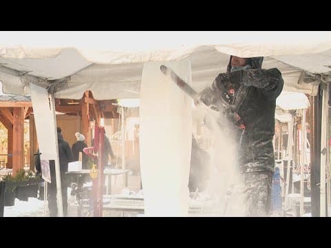 Carmel's "Festival of Ice" returns for the weekend