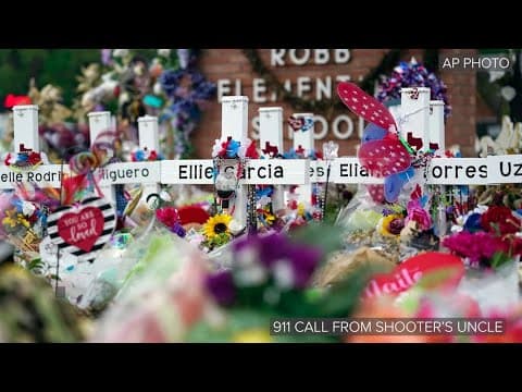 [Audio] Uvalde mass shooter's uncle calls 911, fearing his nephew may be shooting up Robb Elementary