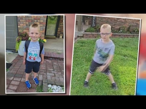 5 year old lights up Indianapolis Zoo Friday