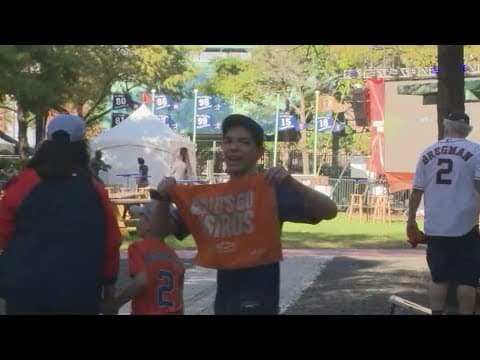 Fanfest kicks off at Minute Maid park ahead of ALCS Game 7