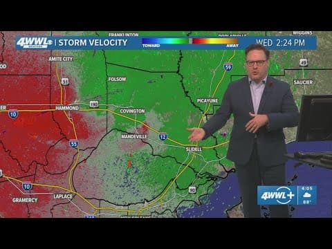 Watch: Storm damage in St. Tammany Parish