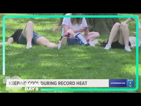 With record heat looming, reminders to keep cool