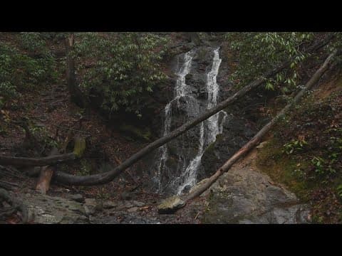 Cataract Falls in the Great Smoky Mountains