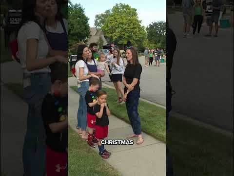 Christmas comes early on Labor Day weekend for woman battling terminal ovarian cancer!