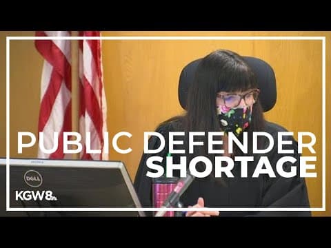 Multnomah DA calls public defender shortage an ‘urgent threat to public safety’