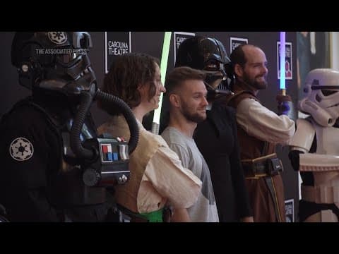 Fans celebrate May the 4th at theatre with screening of 1977 Star Wars film