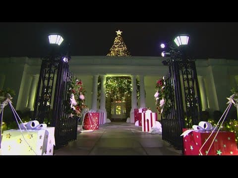 White House unveils holiday decor