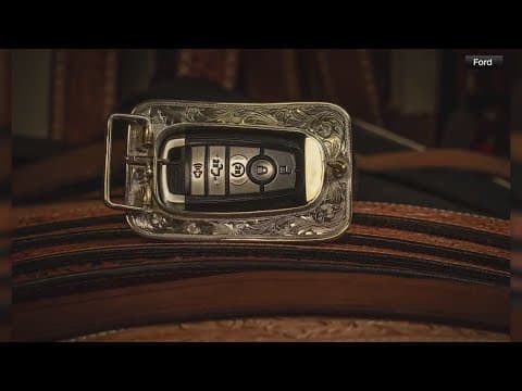 Ford F-150 celebrates 50 years with wearable key fob buckle