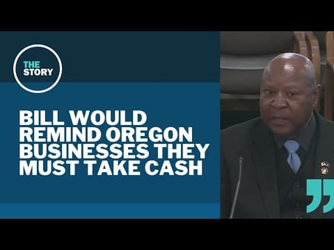Cashless businesses in Oregon? New bill says not so fast