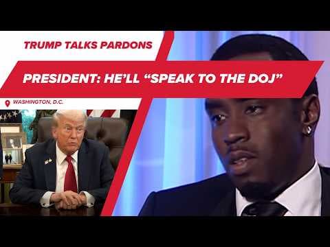 Trump mentions Diddy while reacting to Ghislaine Maxwell appeal
