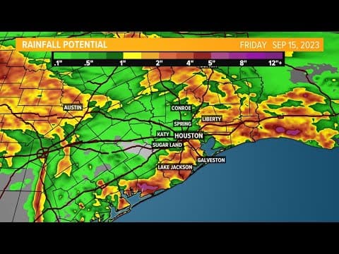 Houston live radar: Big changes expected today as stalled front brings rain to the area