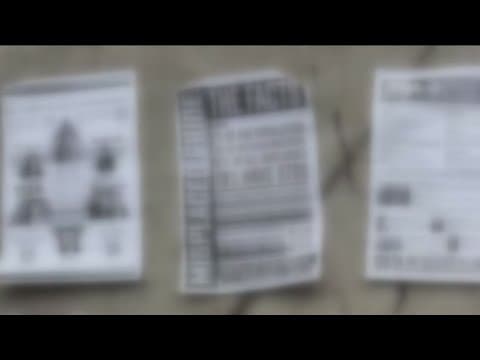 Antisemitic flyers found around San Diego