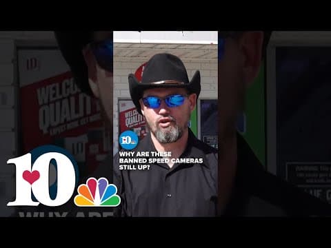 Why are these banned speed cameras still up?