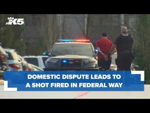 Domestic dispute leads to shot fired in Federal Way