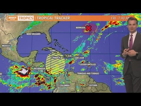 Friday morning tropical update: Potential tropical system in Caribbean