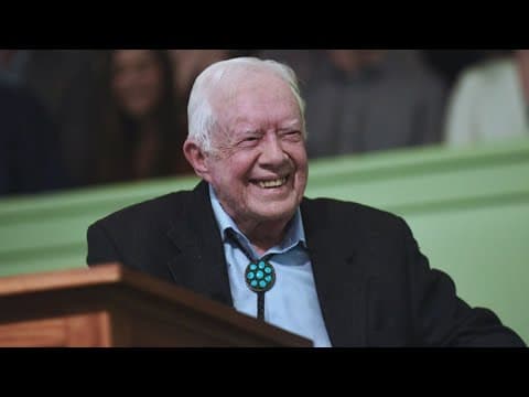 Former President Jimmy Carter remembered