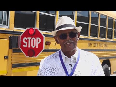 90-year-old school bus driver in Virginia retires after 50 years
