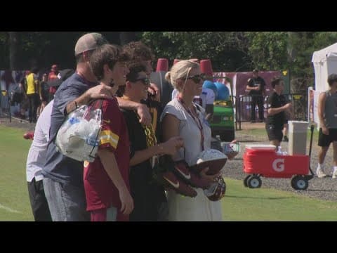 Make-A-Wish with Jayden Daniels | The Night Cap