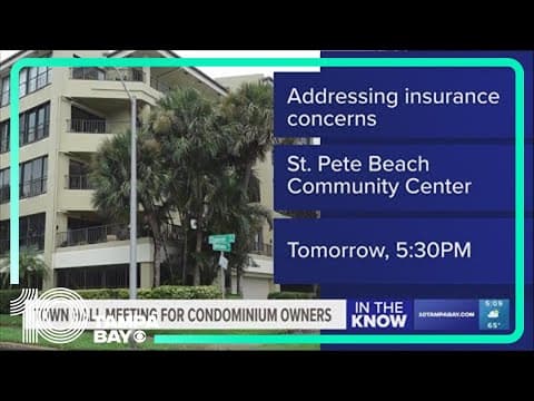 Florida lawmakers want to hear from condo owners about state insurance crisis