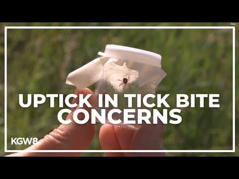 Doctors report rise in tick, bug bites in Oregon