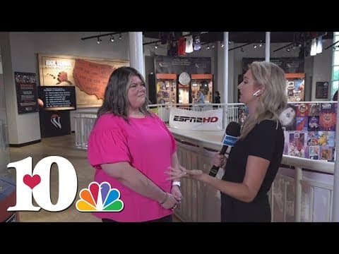 Taking a look inside the Women's Basketball Hall of Fame on the Ring of Honor floor