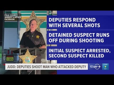 Judd: Polk County deputies shoot, kill man who split deputy's head open with wooden plank