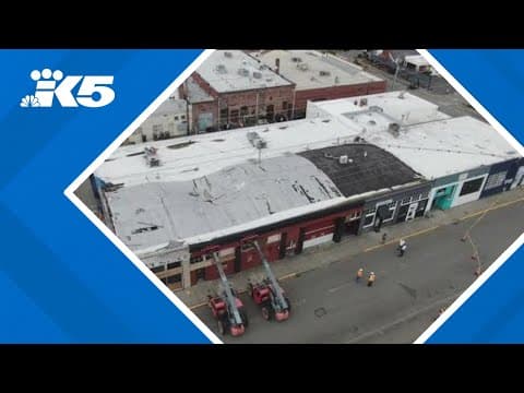 Unstable building in downtown Enumclaw set to be demolished on Wednesday