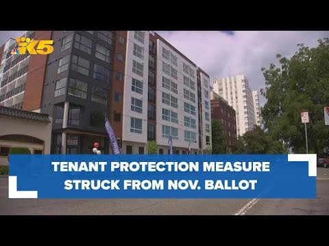 Pierce County judge rules City of Tacoma's tenant protection measure can't be on ballot