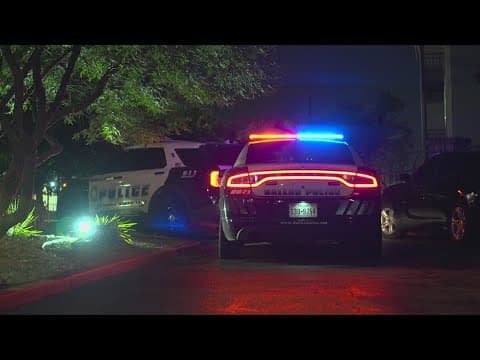 Dallas police shoot, kill man who was allegedly holding a woman in tent while armed with knife