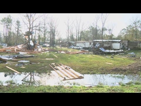 Montgomery County leaders assess damage as likely tornado leaves trail of destruction