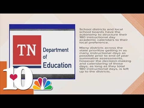 10Listens: School start dates in East Tennessee