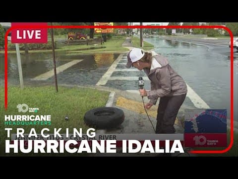 'Gross' things floating in the Florida storm water from Hurricane Idalia