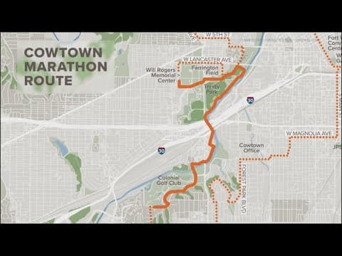 Cowtown Marathon to close several Fort Worth roads this weekend: Here's where to avoid