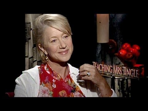 Helen Mirren explains why Mrs. Tingle became such a cruel teacher (1999)