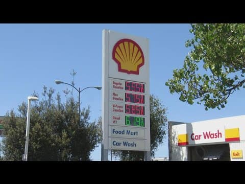 Gas prices drop as supply rises, due to San Diegans driving less and buying electric cars