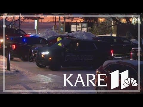 Heavy police presence in Excelsior after vehicle crashed following pursuit