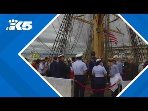Iconic ships grace Seattle's waterfront