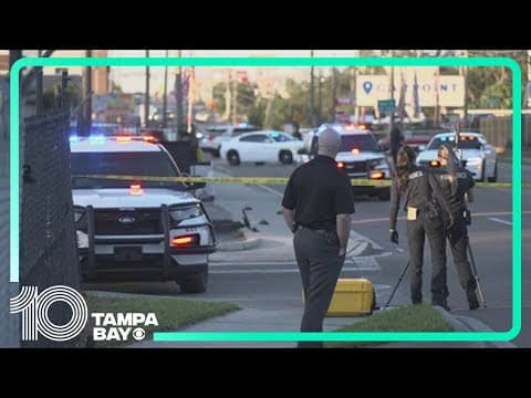 Tampa police investigating deadly shooting on North Florida Avenue; road closures in place