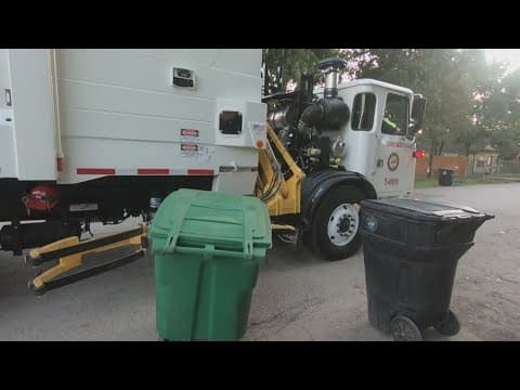 Houston rolls out new recycling trucks after months of delays