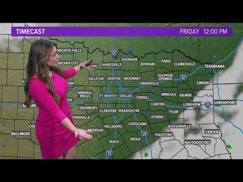 DFW Weather: The Summer time pattern is settling in
