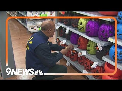 Halloween decorations return to stores